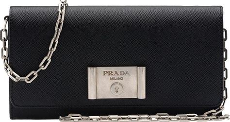 prada woc price in euro|WOC Wonder: Prada Saffiano Lock Leather Wallet on Chain.